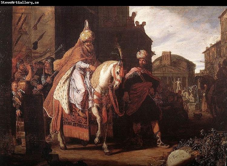 Pieter Lastman Triumph of Mordechai